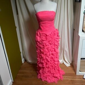 Flamingo prom dress